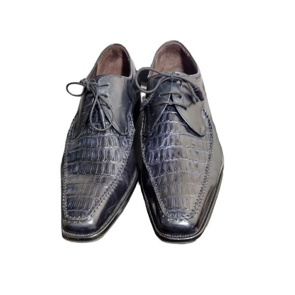 Mezlan Men's Dark Navy Blue Gators, 11 Medium - Picture 1 of 4